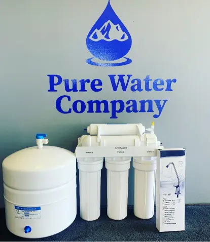 Fluoride removal filter setup with Aries SIR 900 and Pentek carbon filter