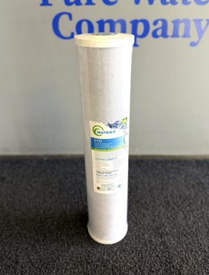 Matrikx 20" BIg Blue CTO Carbon Block Filter Cartridge  (4 1/2" x 20")